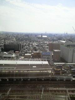 屋上からの風景。